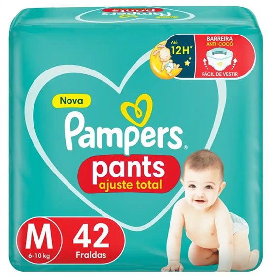 Foto do produto Frauda Pampers M 6 a 10 kg